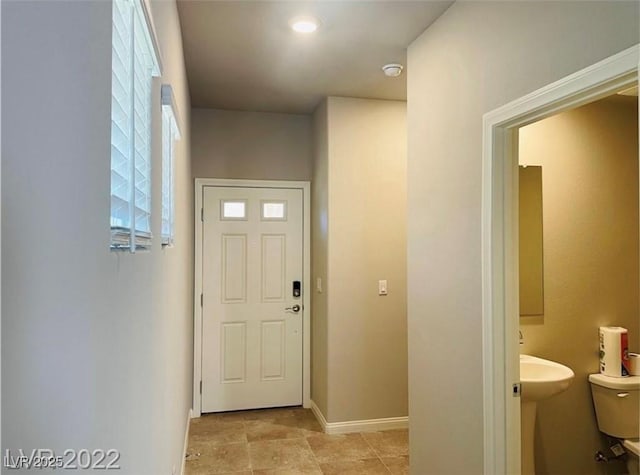 7892 W Shelbourne Ave, Las Vegas, NV 89113 - entryway featuring baseboards