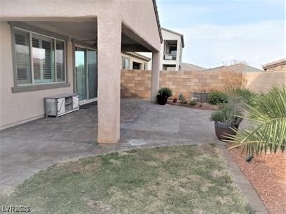 view of patio / terrace featuring a fenced backyard