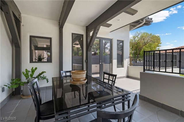 2715 Twin Palms Cir, Las Vegas, NV 89117 - patio / terrace featuring french doors