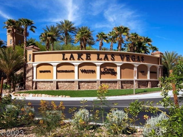 12 Tatahatso Point St, Henderson, NV 89011 - view of community sign