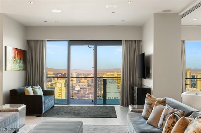 view of living room