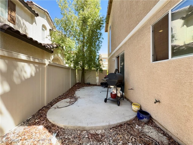 7173 Dravite Ct, Las Vegas, NV 89148 - view of patio featuring grilling area