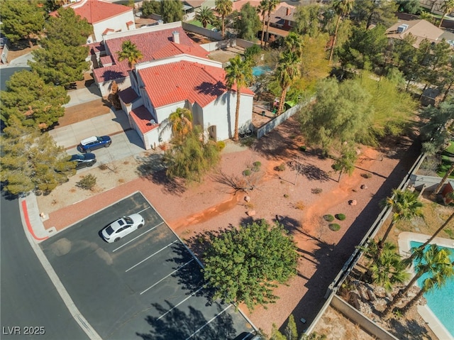 drone / aerial view