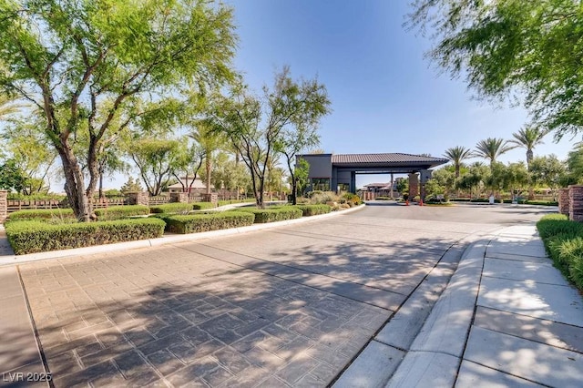 7513 Java Sparrow St, North Las Vegas, NV 89084 - view of property's community featuring concrete driveway