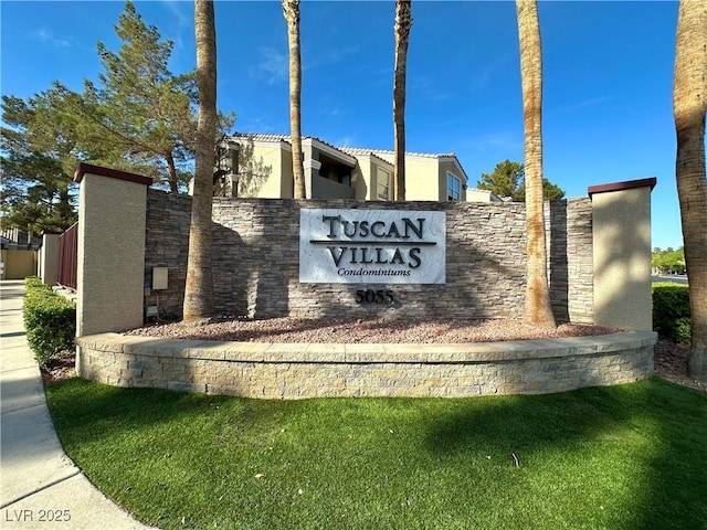 5055 W Hacienda Ave Unit 1095, Las Vegas, NV 89118 - view of community / neighborhood sign
