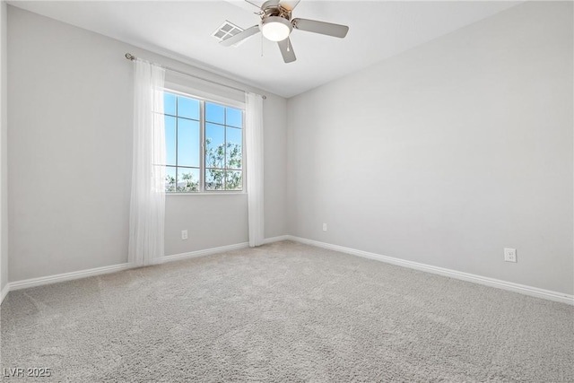 1512 Sagefield Way, Logandale, NV 89021 - spare room featuring carpet and ceiling fan
