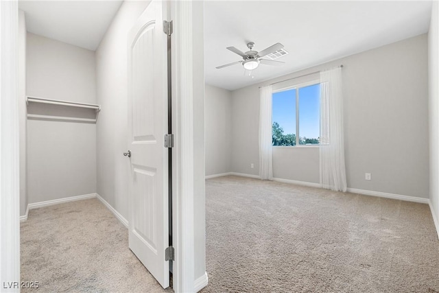 1512 Sagefield Way, Logandale, NV 89021 - unfurnished bedroom featuring carpet and a ceiling fan