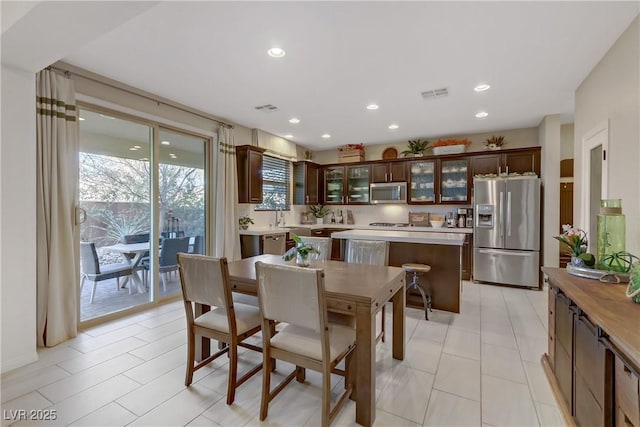 8992 Sparkling River Ct, Las Vegas, NV 89178 - dining room with recessed lighting