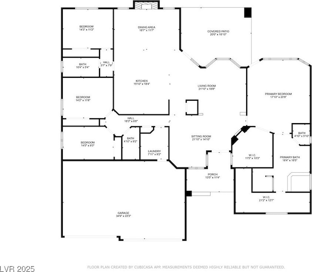 4722 Blue Mesa Way, Las Vegas, NV 89129 - room layout