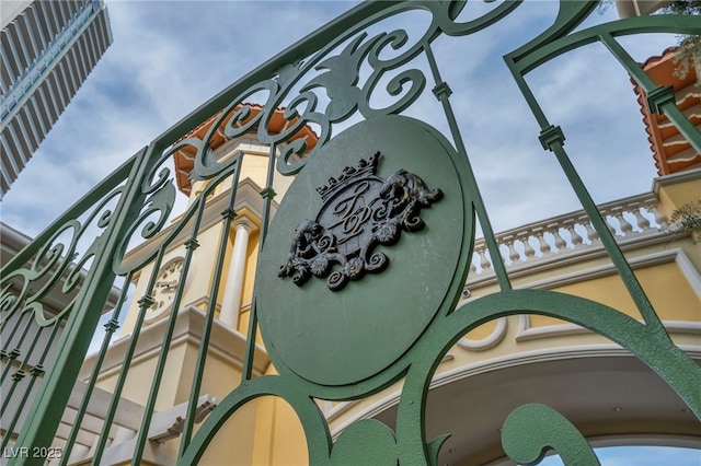 view of details