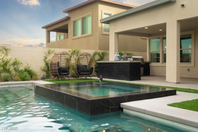 view of pool