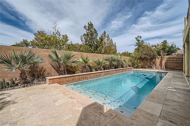3428 Iron Hagen Ct, Las Vegas, NV 89141 - view of pool featuring a fenced backyard, a patio, and a fenced in pool