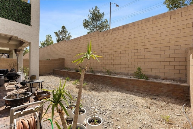 8107 Skye Sweep St, Las Vegas, NV 89166 - view of yard with a fenced backyard