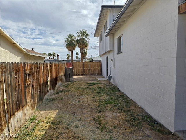 4754 Marnell Dr, Las Vegas, NV 89121 - view of yard featuring fence