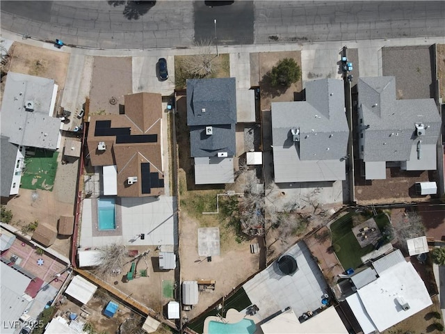 4754 Marnell Dr, Las Vegas, NV 89121 - birds eye view of property with a residential view