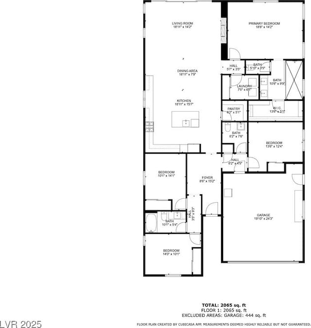 view of layout