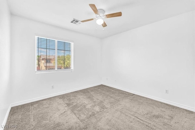 5060 Blue Rose St, North Las Vegas, NV 89081 - empty room featuring baseboards, visible vents, and carpet