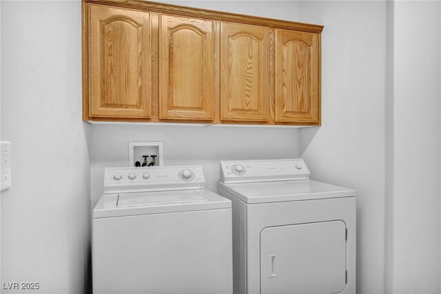 1074 Chaparral Dr, Mesquite, NV 89027 - washroom featuring washing machine and dryer and cabinet space