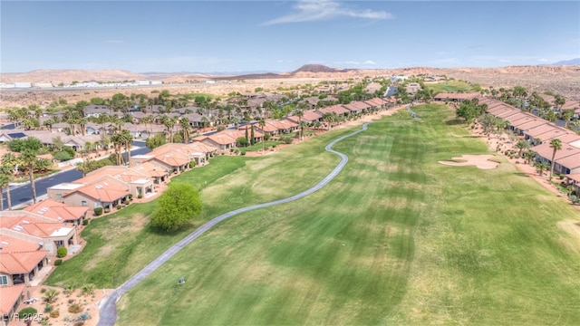 1074 Chaparral Dr, Mesquite, NV 89027 - aerial overview of property's location featuring nearby suburban area and a mountainous background