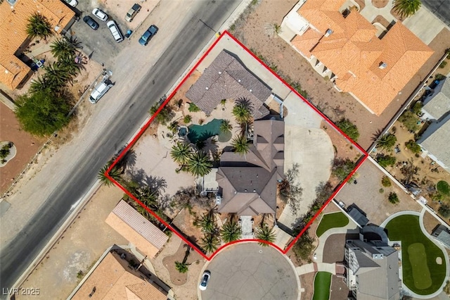 6520 Turtle Hill Rd, Las Vegas, NV 89110 - drone / aerial view