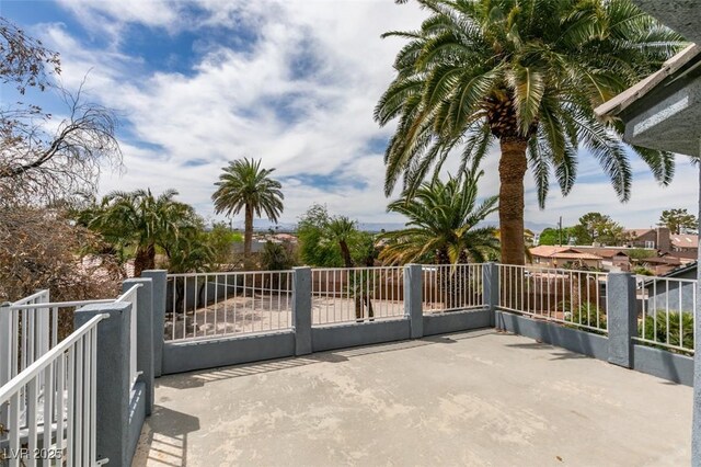 6520 Turtle Hill Rd, Las Vegas, NV 89110 - view of gate with a patio area and fence