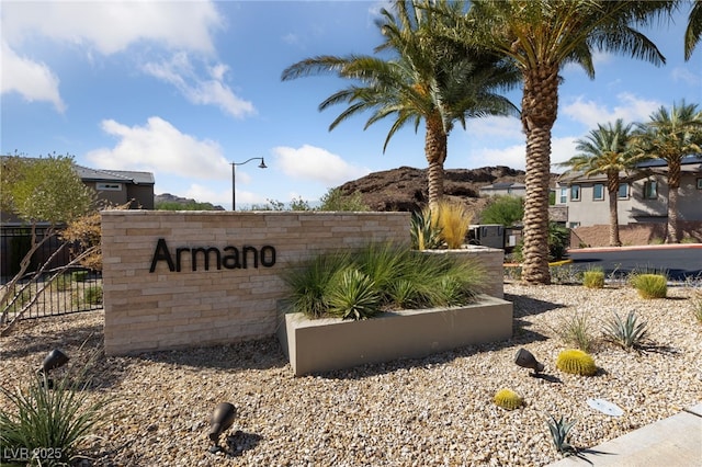31 Strada Loreto, Henderson, NV 89011 - community sign featuring fence
