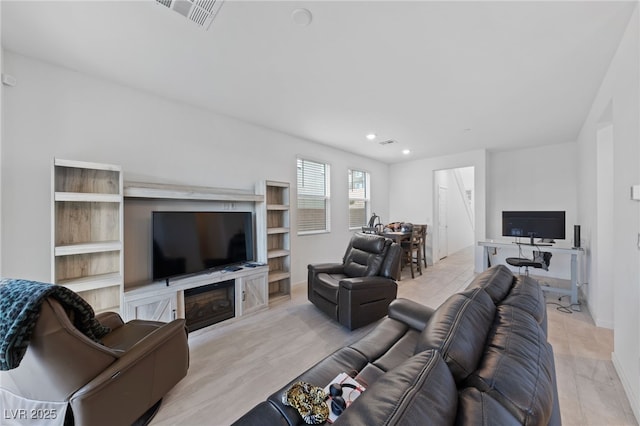 31 Strada Loreto, Henderson, NV 89011 - living area with recessed lighting, visible vents, and baseboards