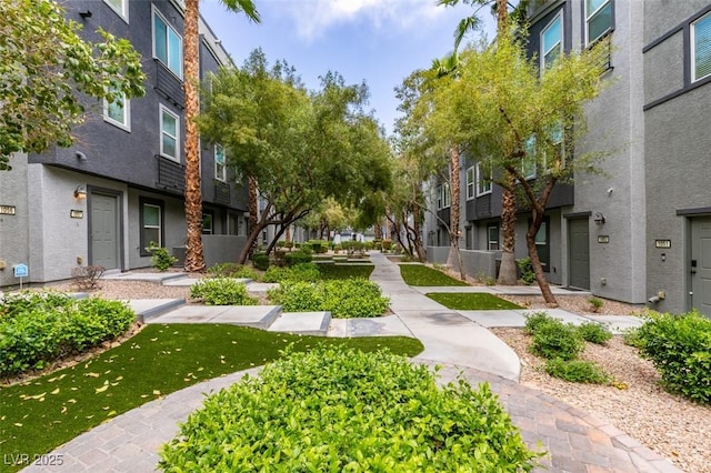 view of property's community with a residential view