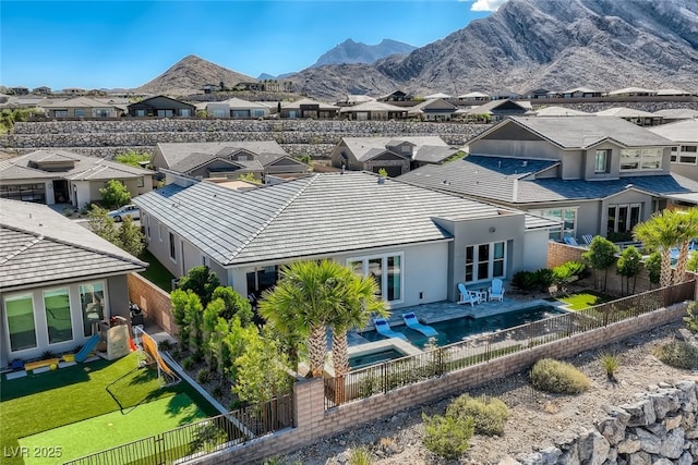 2910 Raywood Ash Dr, Las Vegas, NV 89138 - mountain view with a residential view