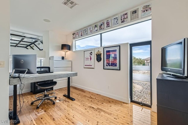 8525 W Verde Way, Las Vegas, NV 89149 - office space with wood-type flooring and baseboards