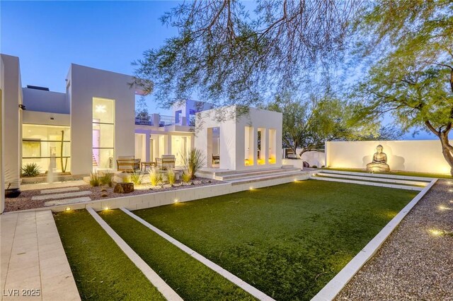 8525 W Verde Way, Las Vegas, NV 89149 - view of grassy yard