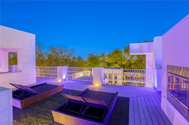 8525 W Verde Way, Las Vegas, NV 89149 - view of wooden terrace