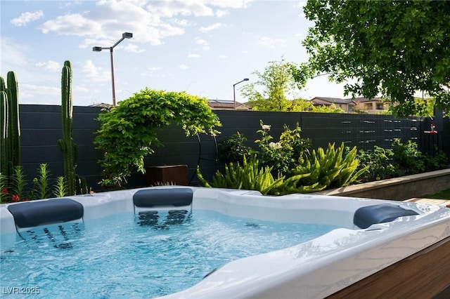11813 Pippa Ave, Las Vegas, NV 89138 - view of pool featuring a hot tub