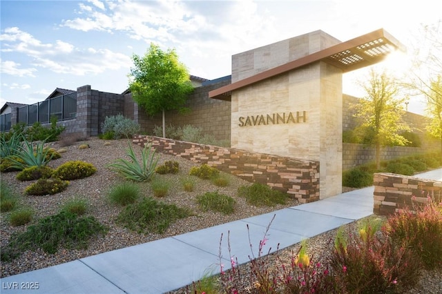 11813 Pippa Ave, Las Vegas, NV 89138 - view of community / neighborhood sign