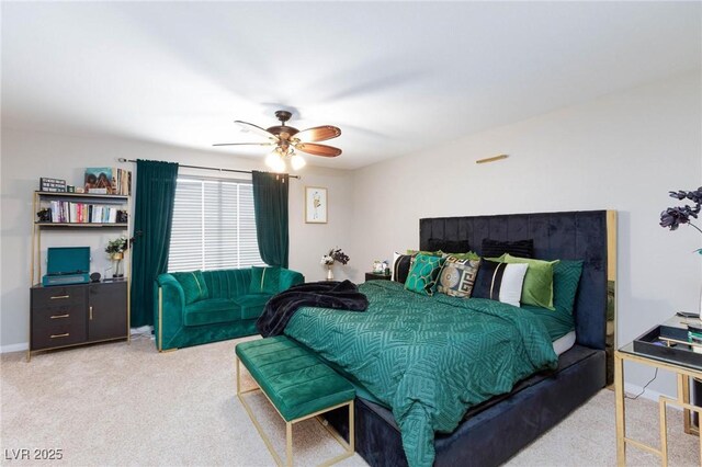 5409 Holding Ave, Las Vegas, NV 89139 - bedroom with a ceiling fan and carpet flooring
