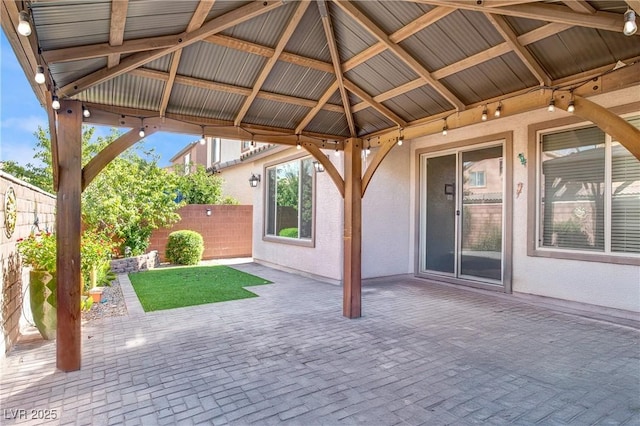 10976 Bluebell Basin Rd, Las Vegas, NV 89179 - view of patio / terrace with a gazebo
