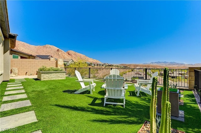 54 Mirage View Dr, Henderson, NV 89011 - view of yard featuring a mountain view