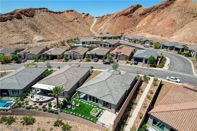 54 Mirage View Dr, Henderson, NV 89011 - aerial view of residential area with a mountainous background