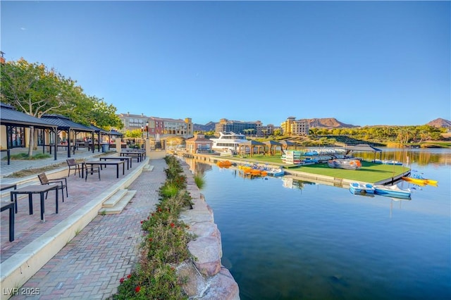 54 Mirage View Dr, Henderson, NV 89011 - water view with a gazebo