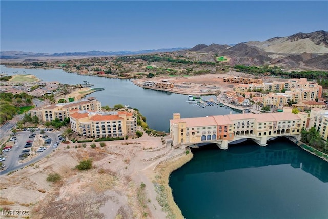 54 Mirage View Dr, Henderson, NV 89011 - bird's eye view of a water and mountain view