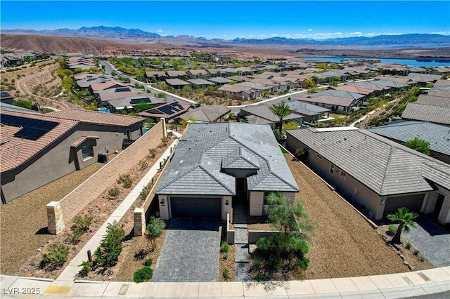 54 Mirage View Dr, Henderson, NV 89011 - aerial view of residential area with a mountain backdrop