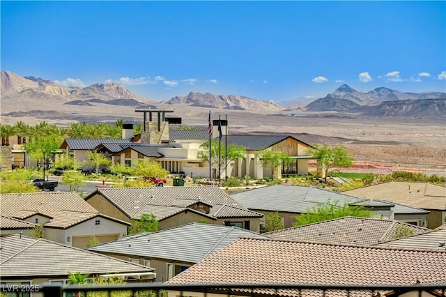 54 Mirage View Dr, Henderson, NV 89011 - view of mountain backdrop with nearby suburban area