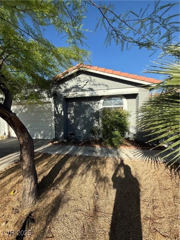 view of property exterior featuring stucco siding