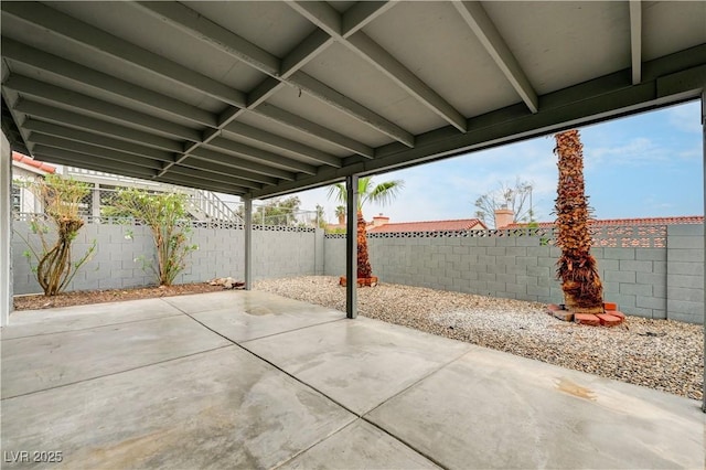 2377 Los Feliz St, Las Vegas, NV 89156 - view of patio with a fenced backyard