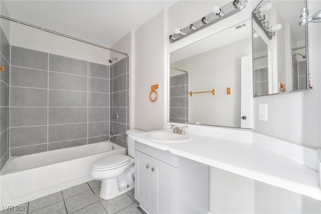 1400 Jamielinn Ln Unit 104, Las Vegas, NV 89110 - full bath with tile patterned floors, vanity, and shower / washtub combination