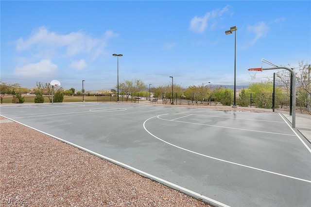 10664 Mount Jefferson Ave, Las Vegas, NV 89166 - view of basketball court featuring community basketball court