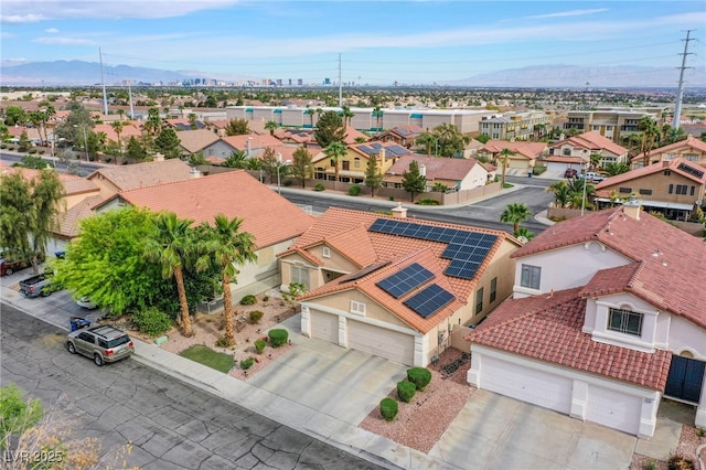 1552 Livingston Dr, Henderson, NV 89012 - aerial view of residential area with a mountainous background