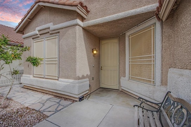1552 Livingston Dr, Henderson, NV 89012 - entrance to property with stucco siding