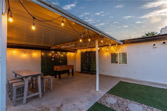 5208 Overland Ave, Las Vegas, NV 89107 - view of patio with outdoor dining area