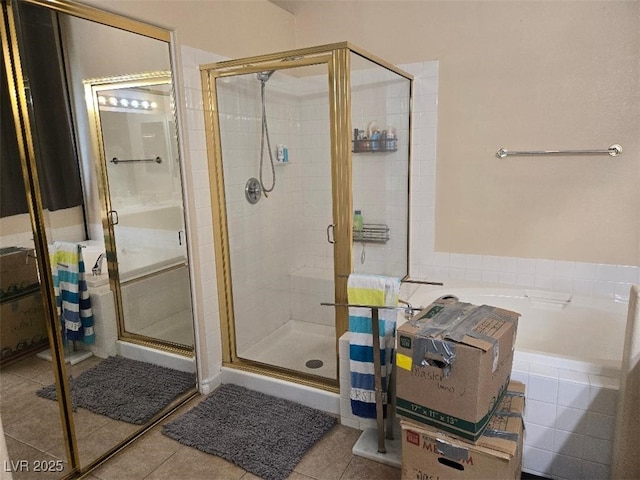 9324 Pitching Wedge Dr, Las Vegas, NV 89134 - full bath featuring tile patterned floors and a stall shower